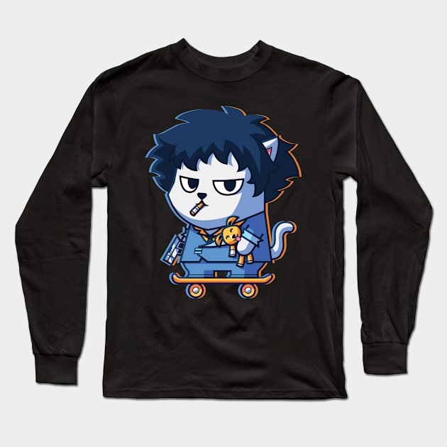 CatSoki CatSpike Long Sleeve T-Shirt by CatSoki